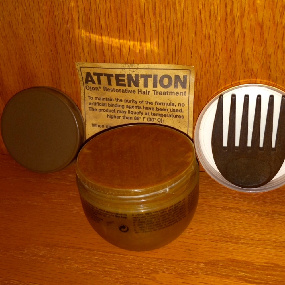 OJON RESTORATIVE HAIR TREATMENT CLEAR CONTAINER RARE!!! - Picture 2 of 4